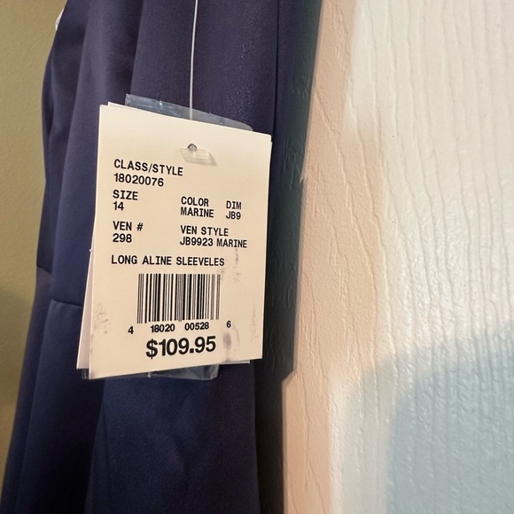 sleeveless satin a-line junior bridesmaid dress - Picture 5 of 5